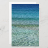 Schöner Sandstrand Briefpapier (Vorne/Hinten)