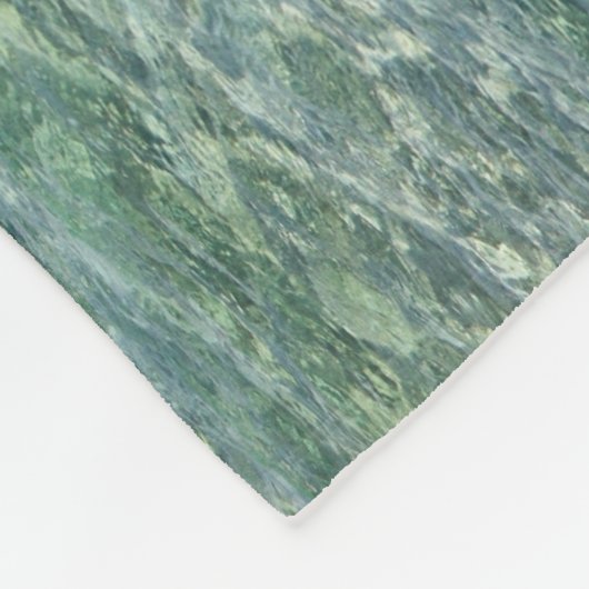 Schöner Sandstrand Fleecedecke (Ecke)