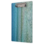 Schöner Sandstrand Klemmbrett (Links)