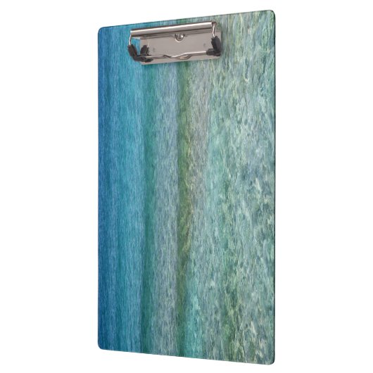 Schöner Sandstrand Klemmbrett (Links)