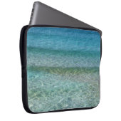 Schöner Sandstrand Laptopschutzhülle (Vorne Rechts)