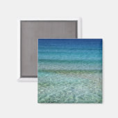 Schöner Sandstrand Magnet (Vorderseite/Rückseite)