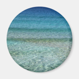 Schöner Sandstrand Magnet