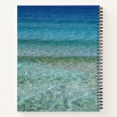 Schöner Sandstrand Notizblock (Rückseite)