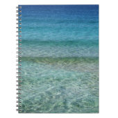 Schöner Sandstrand Notizblock (Vorderseite)