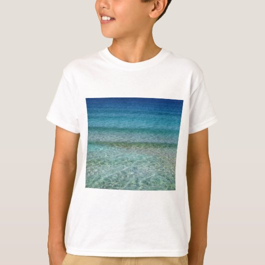 Schöner Sandstrand T-Shirt (Vorderseite)