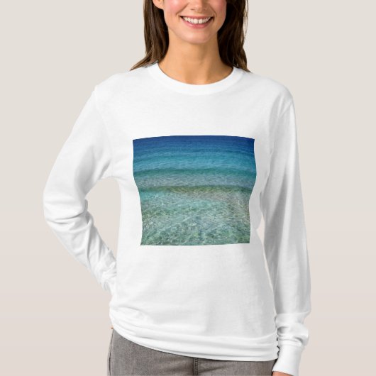 Schöner Sandstrand T-Shirt (Vorderseite)