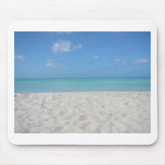 Schöner Sandy-Strand Mousepad (Vorne)