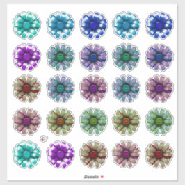 Schöner Satin Bows Holiday Style Aufkleber