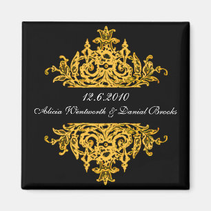 Schöner Save the Date Magnet