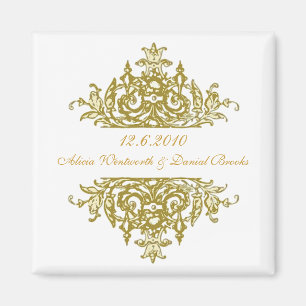 Schöner Save the Date Magnet