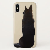 Schöner Schäferhund-Hund Case-Mate iPhone Hülle (Rückseite)