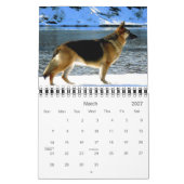 Schöner Schäferhund-Hundekalender Kalender (Mär 2027)