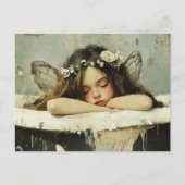 Schöner Schlaf im Vintagen Bad Postkarte (Vorderseite)