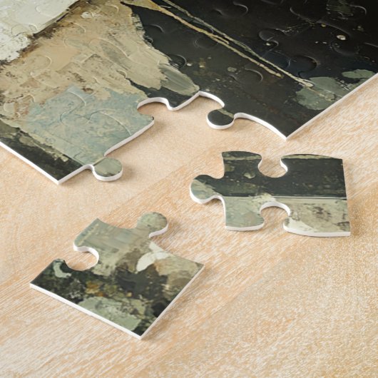 Schöner Schlaf im Vintagen Bad Puzzle (Seite)