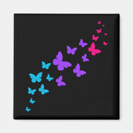 Schöner Schmetterling Androgynous Pride Design Magnet