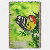 Schöner Schmetterling auf Blume Decke (Vorderseite Vertikal)