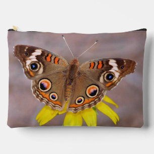 Schöner Schmetterling auf der Gelben Blume Zubehörtasche