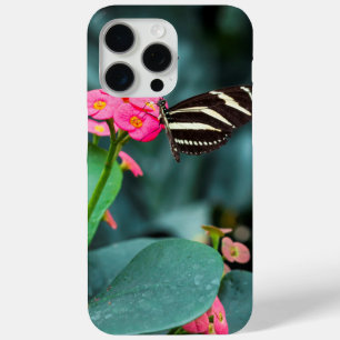 Schöner Schmetterling auf rosa Blume Case-Mate iPhone Hülle