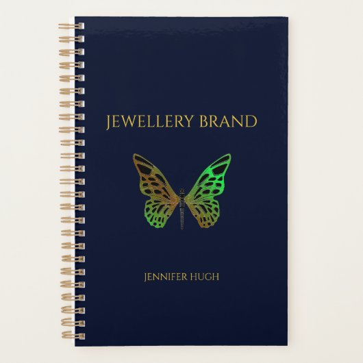 Schöner Schmetterling, dunkelblau Planer (Vorderseite)