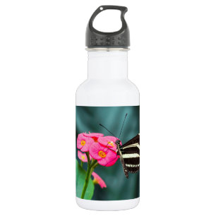 Schöner Schmetterling Edelstahlflasche