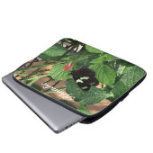 Schöner Schmetterling Laptopschutzhülle (Vorne Knopf)