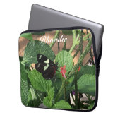Schöner Schmetterling Laptopschutzhülle (Vorderseite Links)