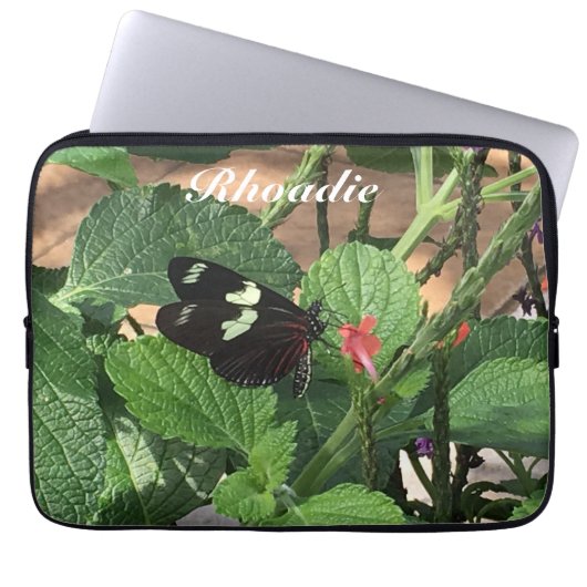 Schöner Schmetterling Laptopschutzhülle (Vorderseite)