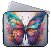 Schöner Schmetterling Laptopschutzhülle (Vorderseite)