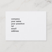 Schöner Schmetterling mit Enouraging Mitteilung Visitenkarte (Rückseite)