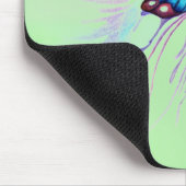Schöner Schmetterling Mousepad (Ecke)