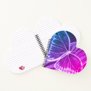 Schöner Schmetterling Notizblock