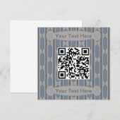 Schöner Schmetterling QR-Code Einladung (Vorne/Hinten)