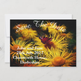 Schöner Schmetterling rettet die Daten Save The Date