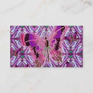 Schöner Schmetterling Visitenkarte