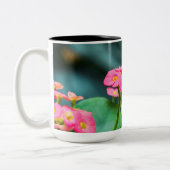 Schöner Schmetterling Zweifarbige Tasse (Links)