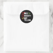 Schöner, schmutziger Weihnachtsurlaub Runder Aufkleber (Tasche)