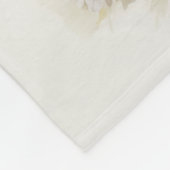 Schöner Schokolade-Labrador Fleecedecke (Ecke)