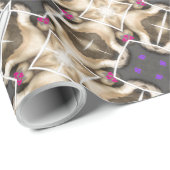 Schöner, schöner afrikanischer Serengeti-Splendor- Geschenkpapier (Rolleneckpunkt)