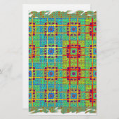 Schöner, schöner südafrikanischer Stammesvektor Briefpapier (Vorne/Hinten)