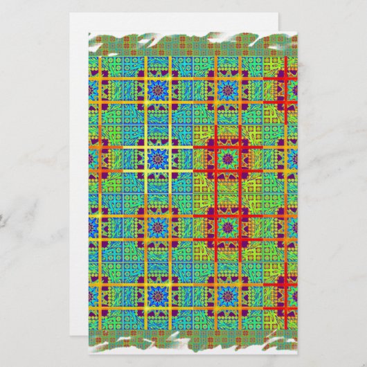 Schöner, schöner südafrikanischer Stammesvektor Briefpapier (Vorne/Hinten)