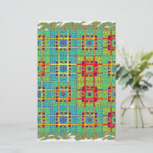 Schöner, schöner südafrikanischer Stammesvektor Briefpapier (Stehend Vorderseite)