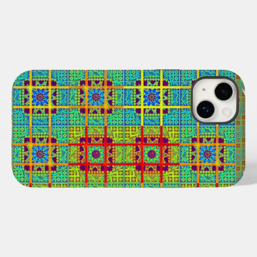 Schöner, schöner südafrikanischer Stammesvektor Case-Mate iPhone Hülle (Rückseite (Horizontal))