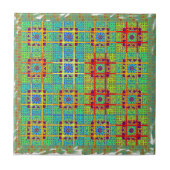 Schöner, schöner südafrikanischer Stammesvektor Fliese (Vorderseite)