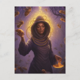 Schöner Schutz der Honigbienen Postkarte