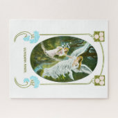 Schöner Schutzengel Puzzle (Horizontal)