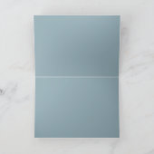 Schöner Schwan/ruhige Reflektion Karte (Innenseite)