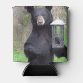 Schöner schwarzer Bär Dosenkühler (Vorderseite)