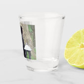 Schöner schwarzer Bär Schnapsglas (Rechts)
