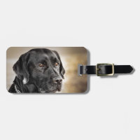 Schöner schwarzer Labrador retriever-Hundeentwurf